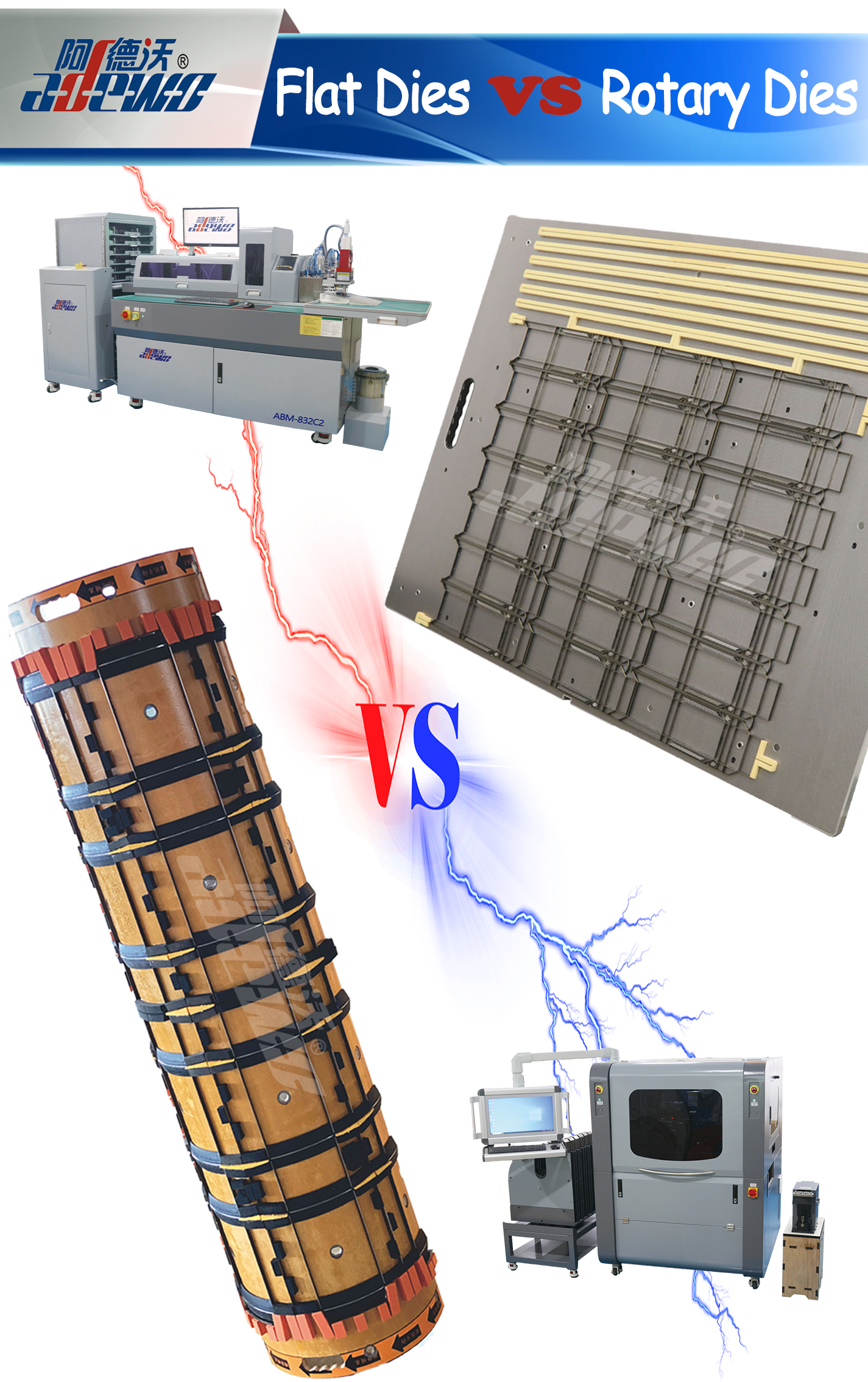 ரோட்டரி டைஸ் vs பிளாட் டைஸ்